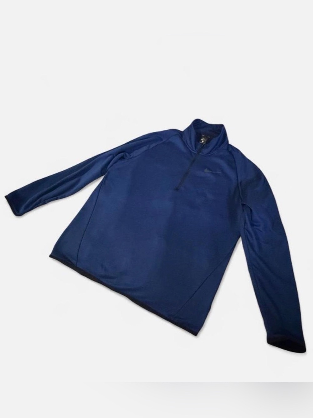 Nike Navy Blue Quarter-Zip Performance Pullover